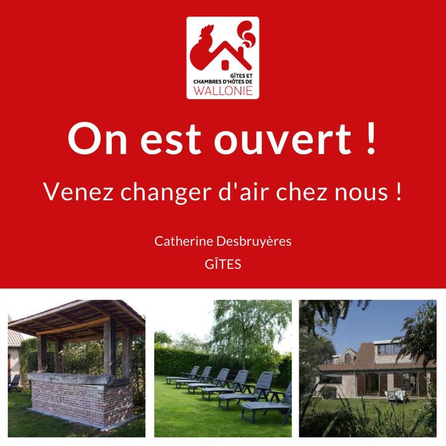 Villa Au détour du Trieu Estaimbourg Esterno foto